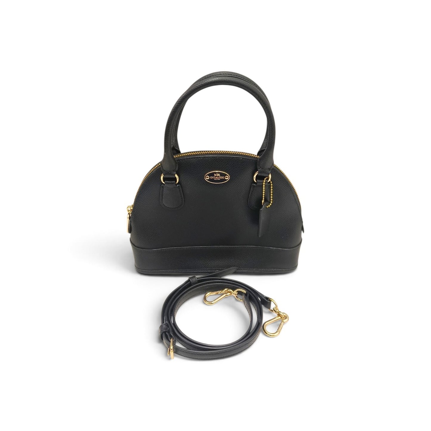 COACH 2WAY Bag F34090 Black Rank A