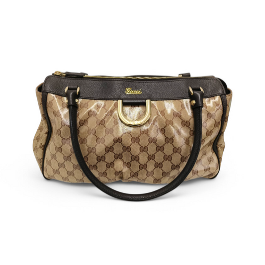 GUCCI Handbag 327787 Brown Rank B