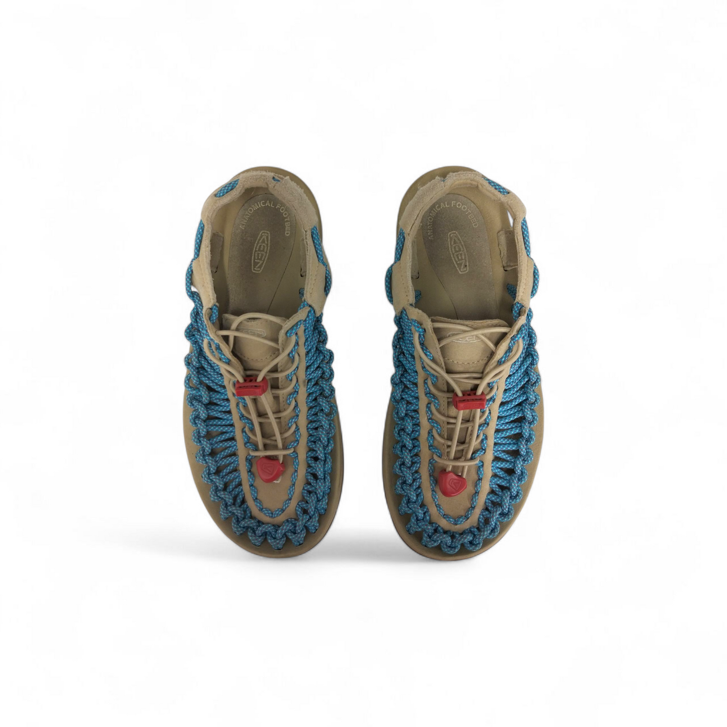 KEEN Sandal 37.5 Lady's Beige/Blue 1025187 Rank B