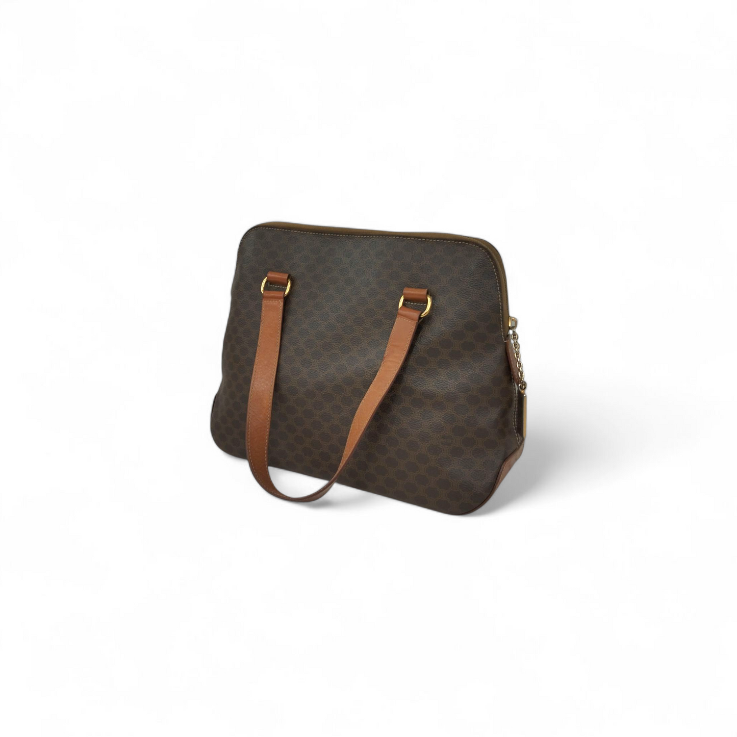 CELINE Handbag M95 Brown *Old/Vintage Rank (B)