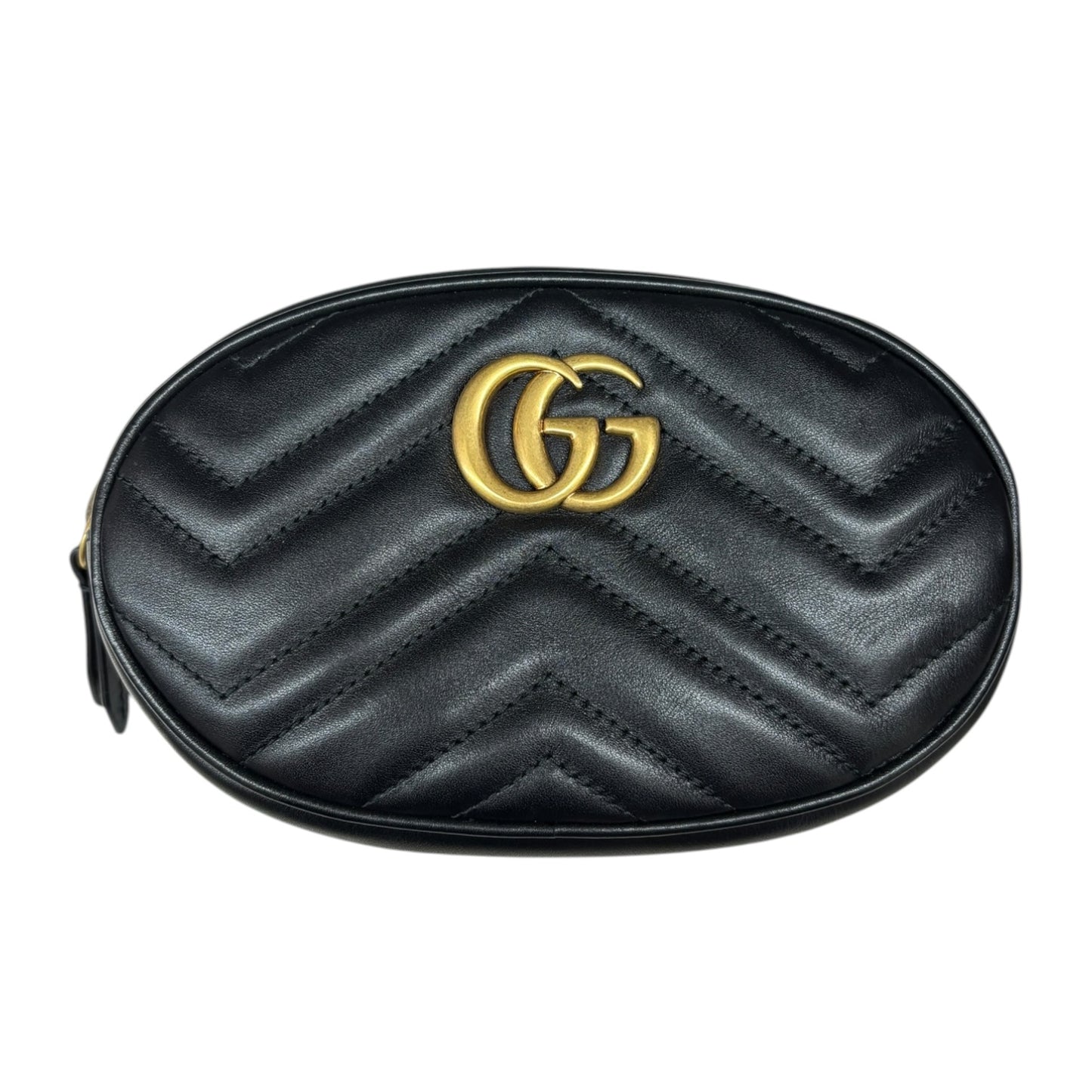 GUCCI Waist Bag GG Marmont 476434 Rank (A) Back