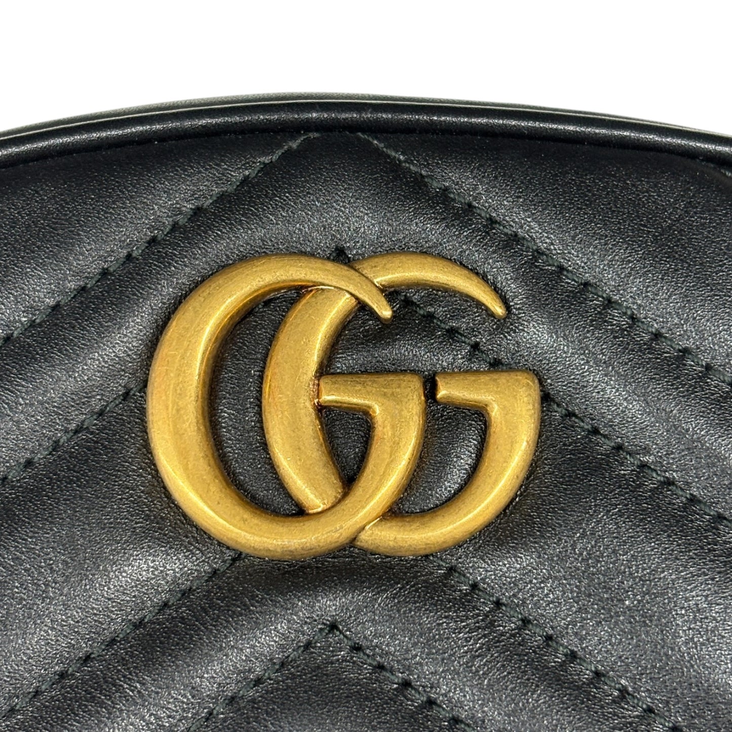 GUCCI Waist Bag GG Marmont 476434 Rank (A) Back