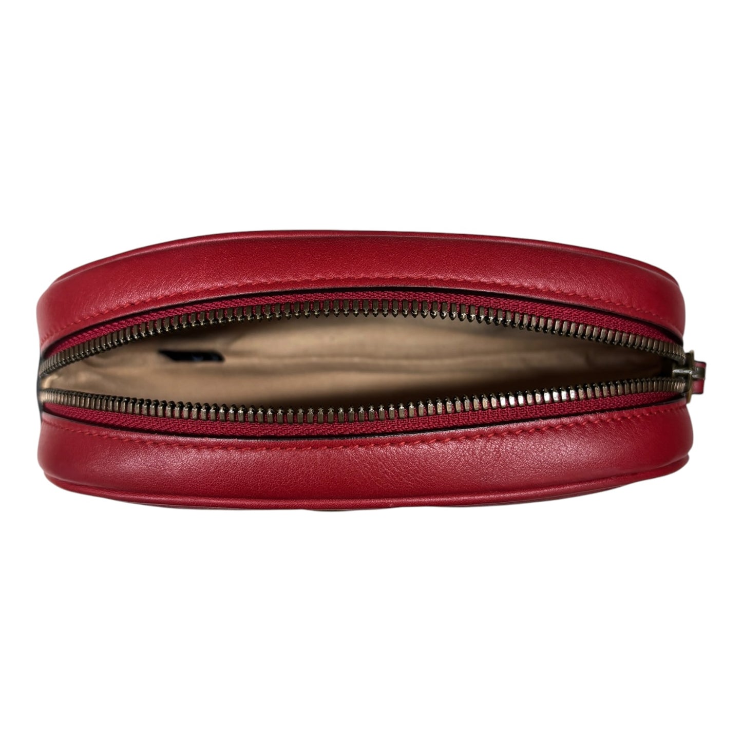 GUCCI Waist Bag GG Marmont 476434 Rank (A) Red