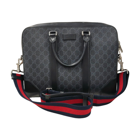 GUCCI 2WAY Bag 474135 001998 Black *Handle damage* Rank BC