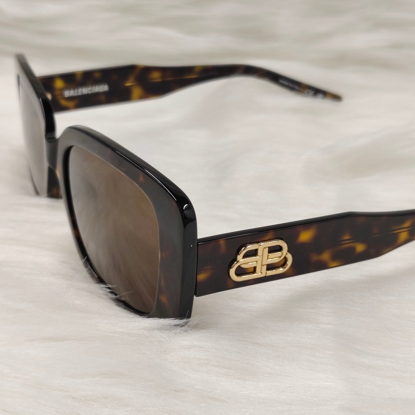 BALENCIAGA sunglasses BB0048S Brown Rank B