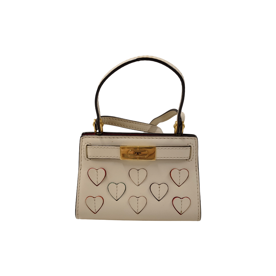 TORY BURCH Mini Shoulder Bag Beige Rank AB