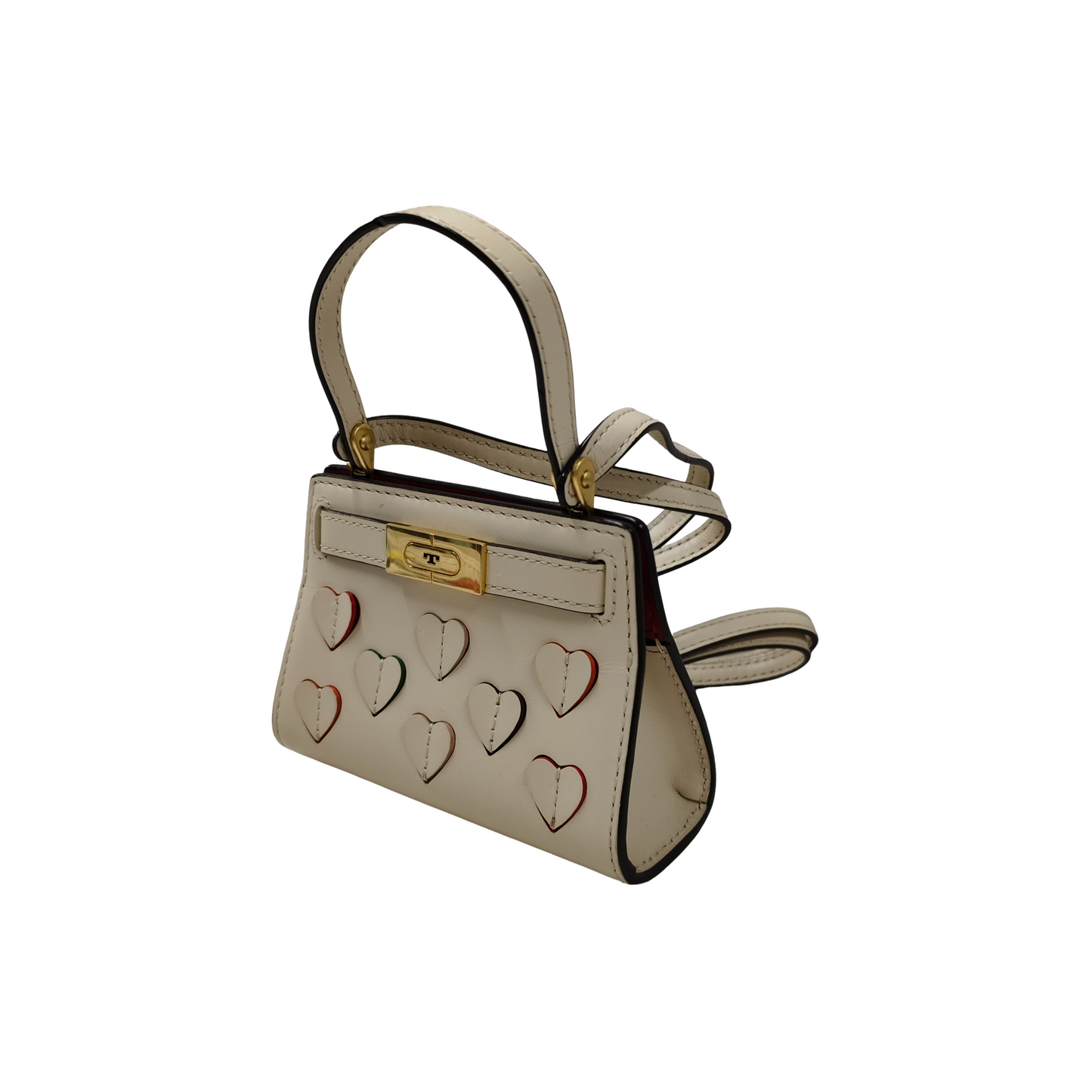 TORY BURCH Mini Shoulder Bag Beige Rank AB