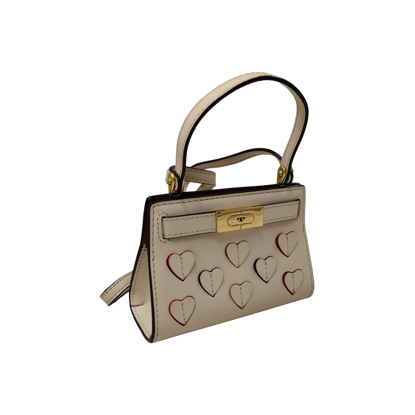 TORY BURCH Mini Shoulder Bag Beige Rank AB