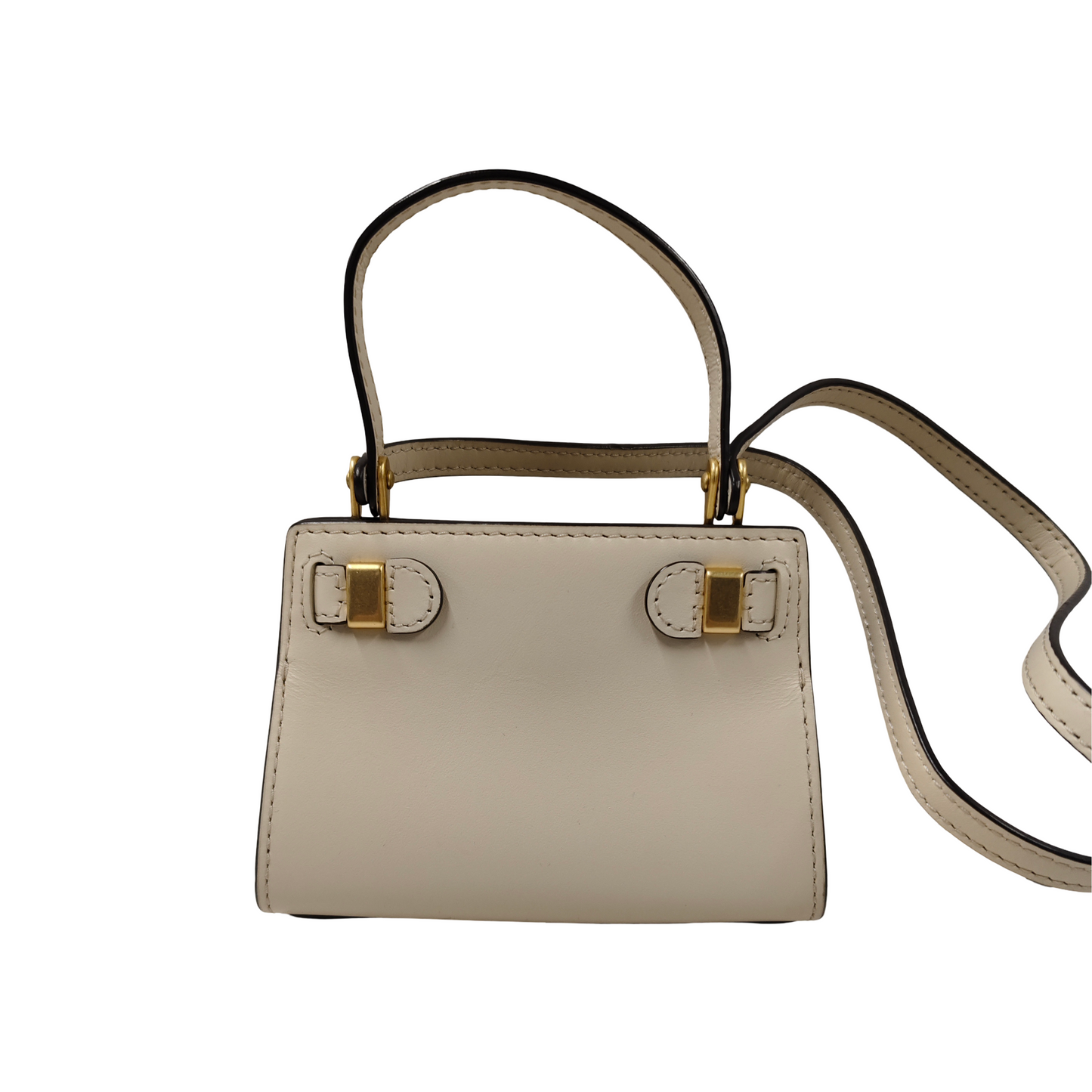 TORY BURCH Mini Shoulder Bag Beige Rank AB