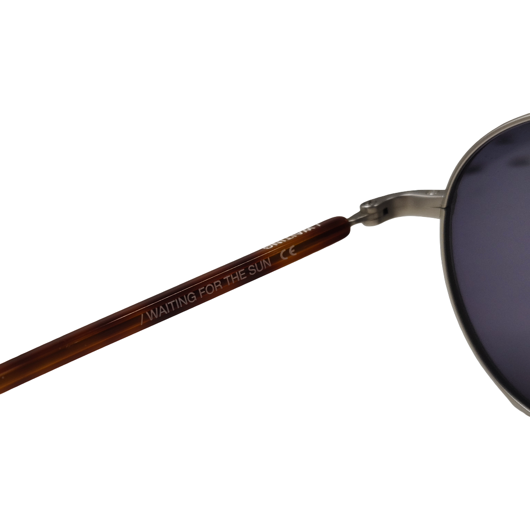 Sunglasses WAITING FOR THE SUN ( LE0-E81 )  Brown Scratch Rank B