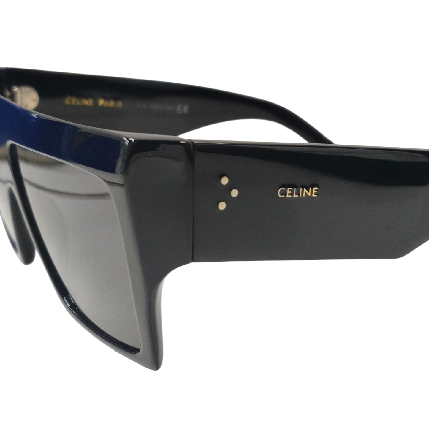 CELINE Sunglasses CL400921 Black Rank B