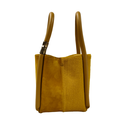 BOYY 2WAY Bag LOTUS 12 Yellow Rank B