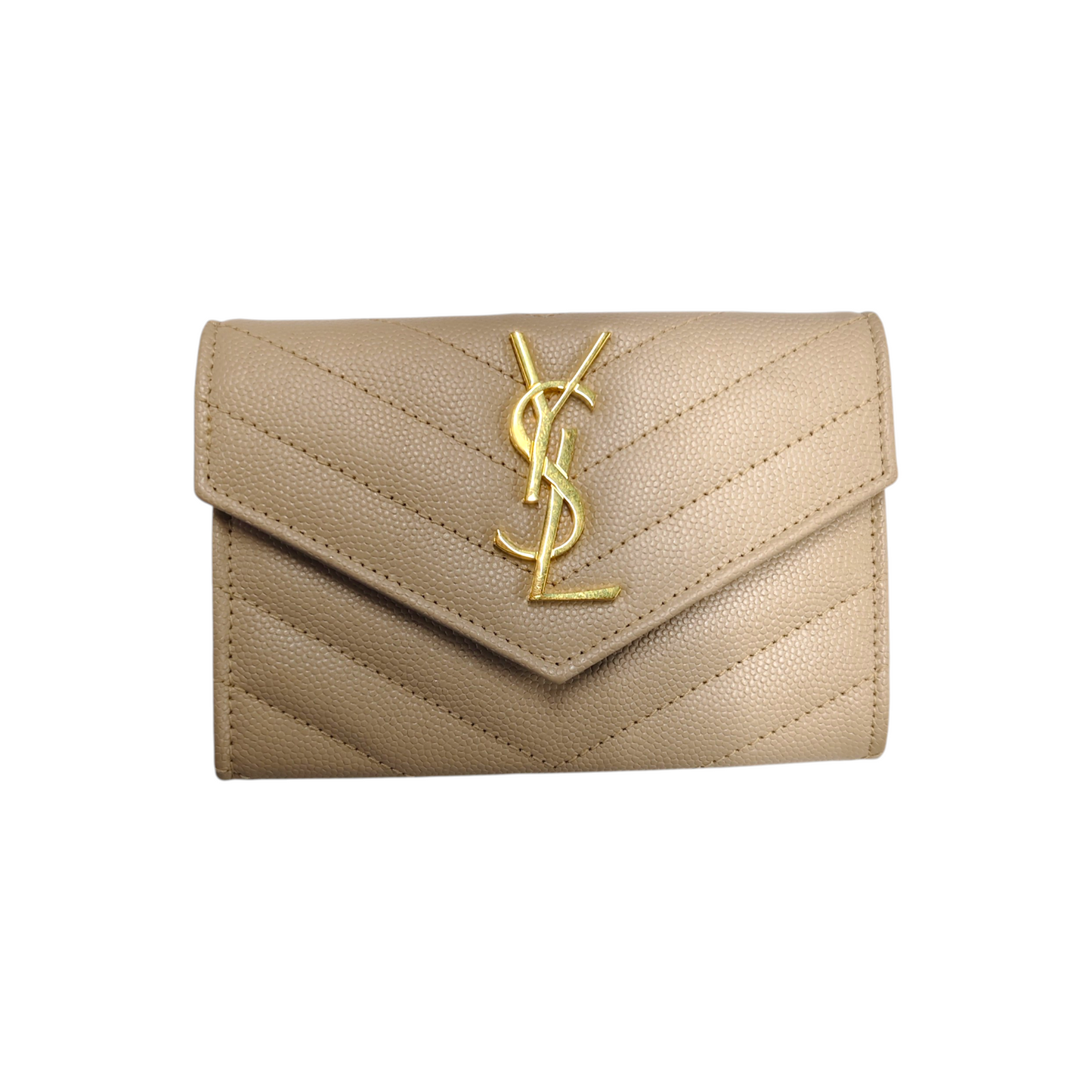 Saint Laurent Paris Wallet 414404 BND414404 1120 Rank (AB) Beige