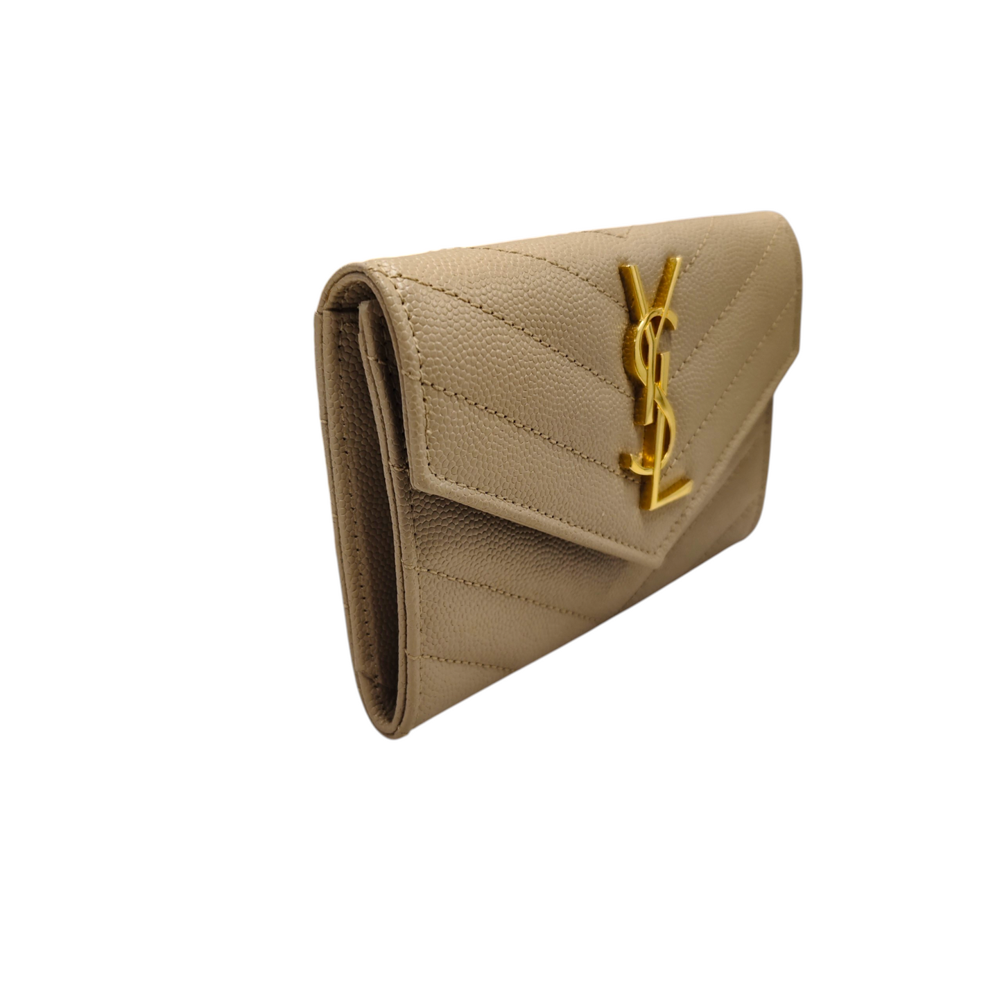 Saint Laurent Paris Wallet 414404 BND414404 1120 Rank (AB) Beige