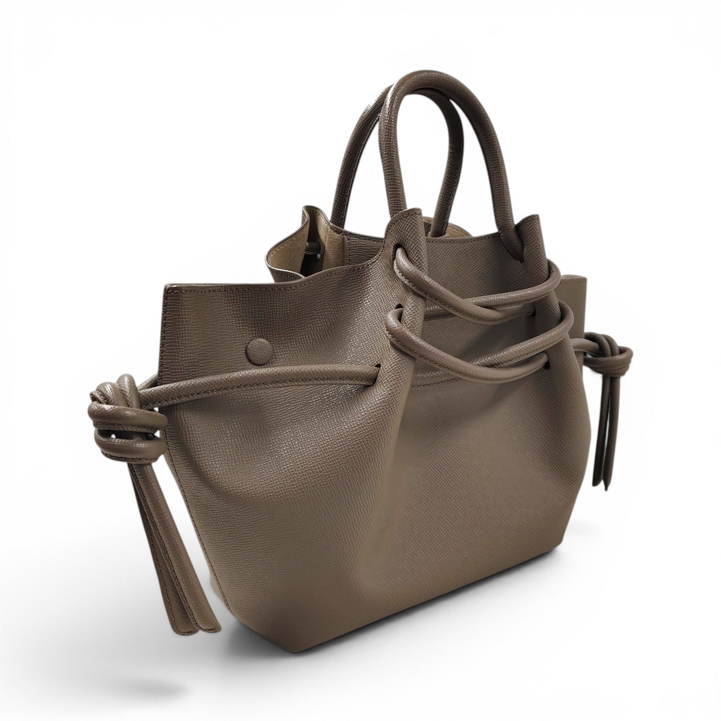 FUNDAO 2Way Bag AVA Grained Calfskin G 2510001 Cocoa Rank A
