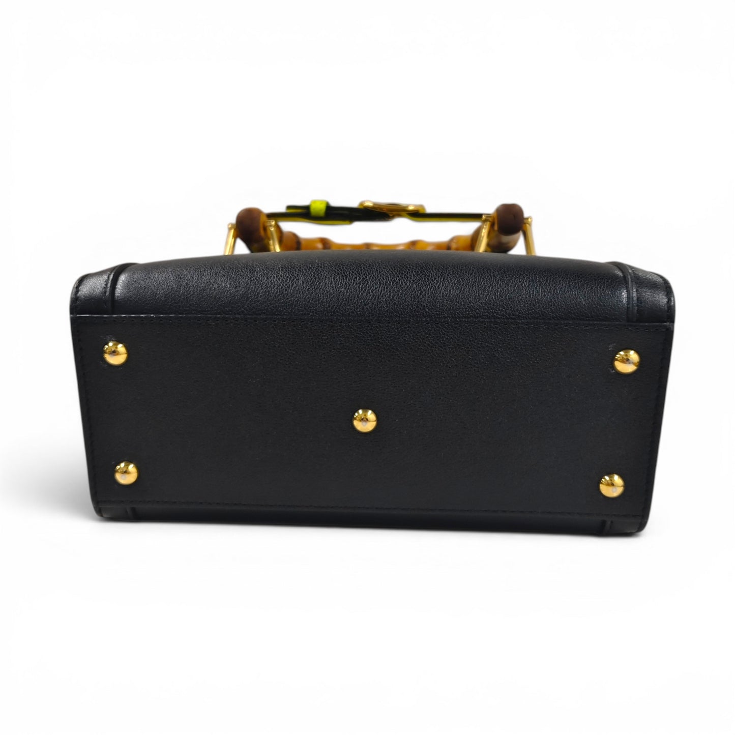 GUCCI 2WAY Bag 655661 525940 Black/Yellow Rank B