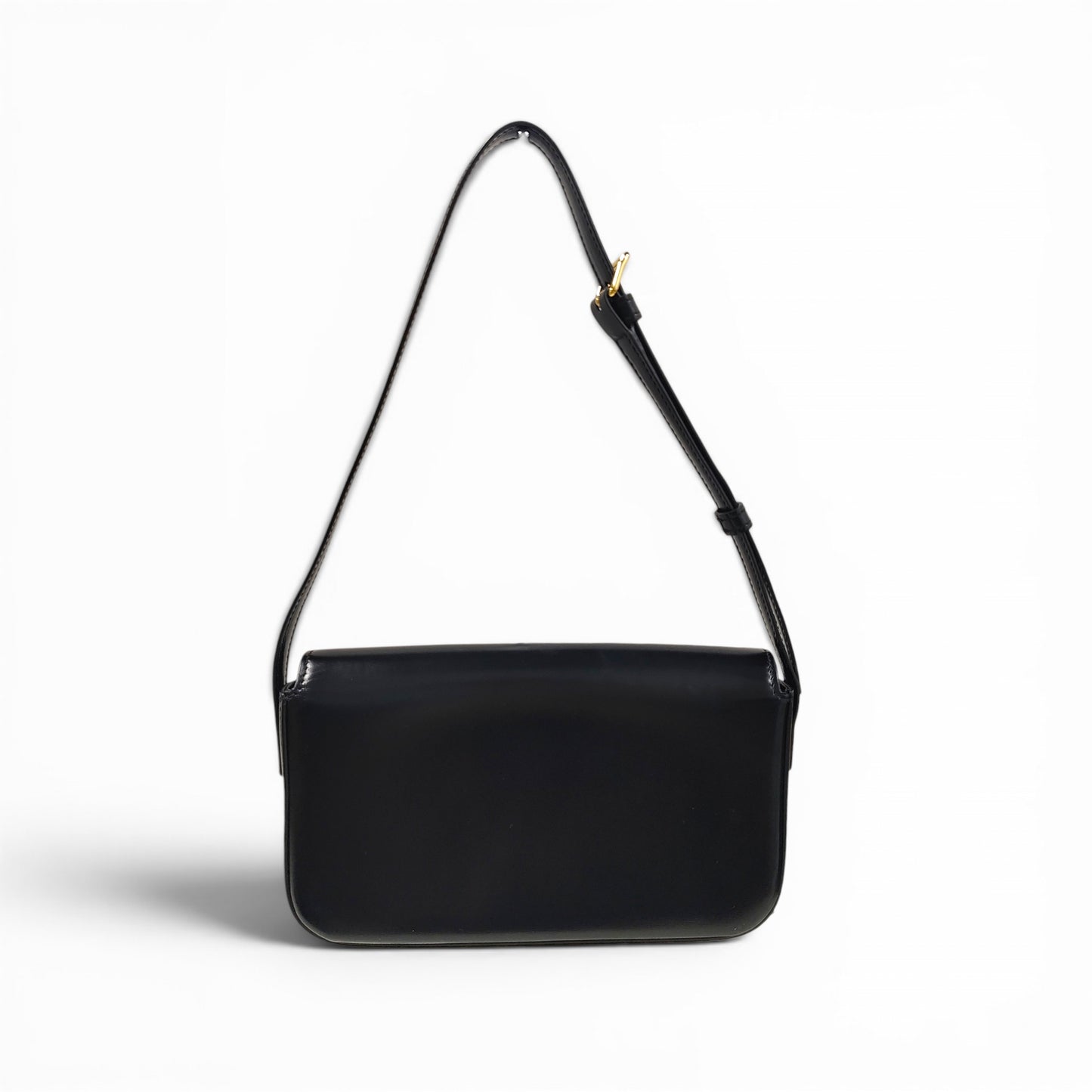 CELINE Shoulder Bag Black B-LM-4251 Rank A