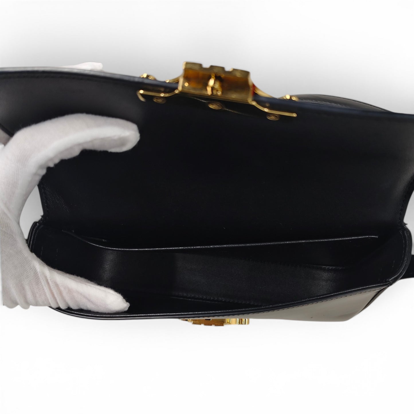 CELINE Shoulder Bag Black B-LM-4251 Rank A