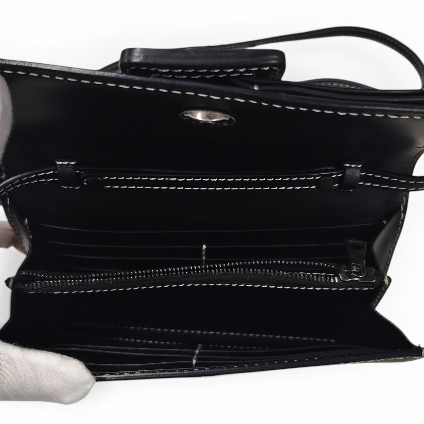 BOYY Shoulder Bag Black Rank AB