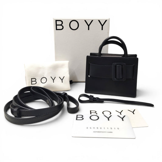 BOYY 2WAY Bag MINI Black 265211510 Rank A