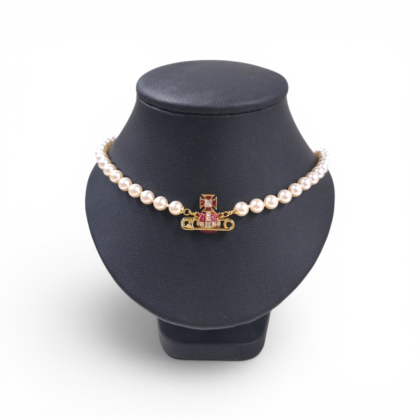 Vivienne Westwood Necklace Kitty Pearl Rank A