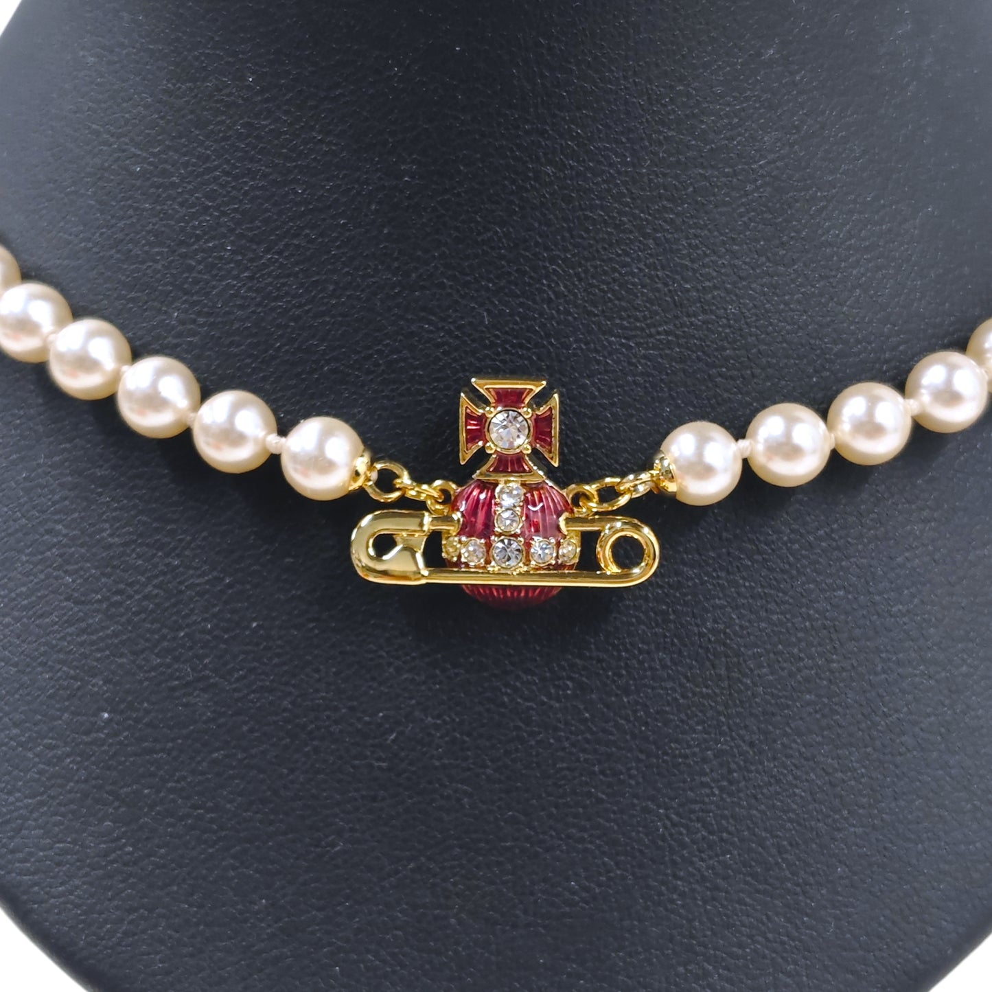 Vivienne Westwood Necklace Kitty Pearl Rank A