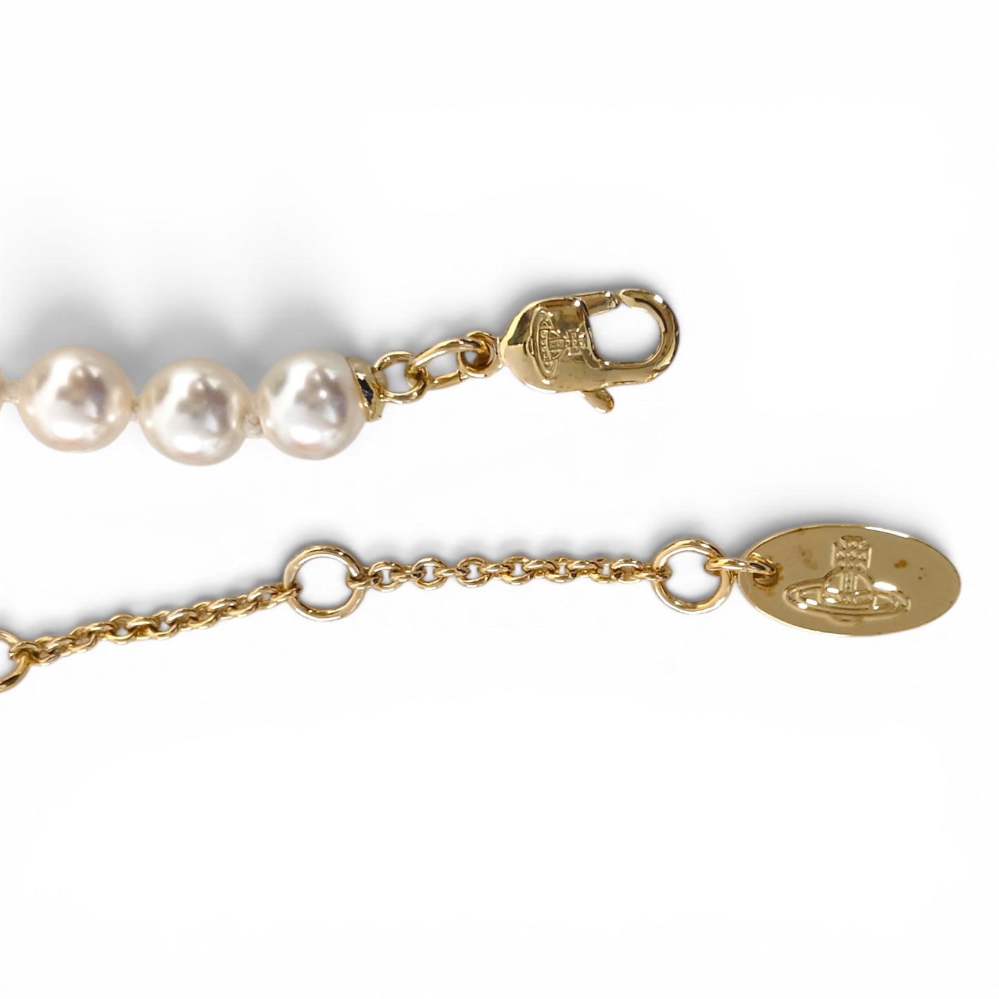 Vivienne Westwood Necklace Kitty Pearl Rank A