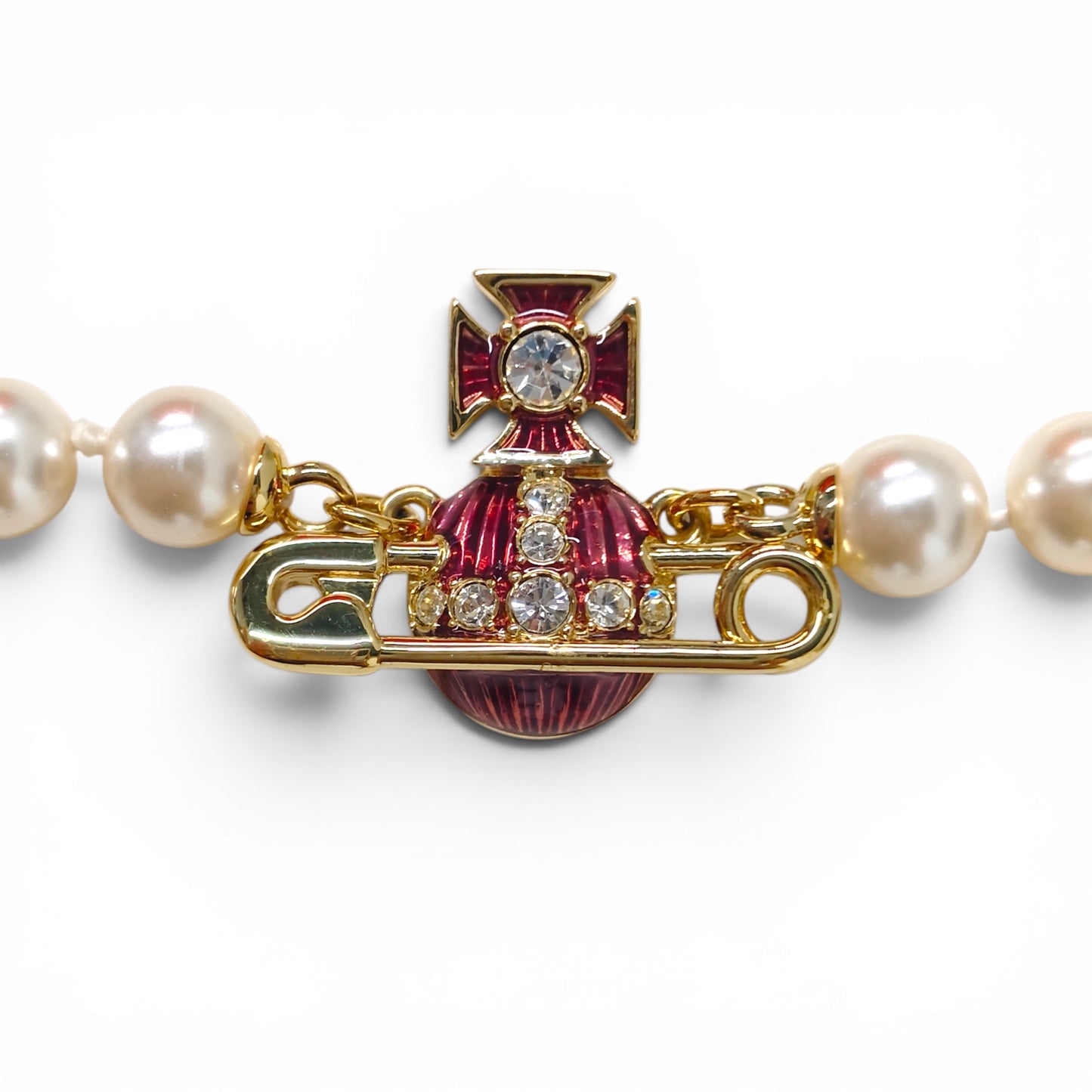 Vivienne Westwood Necklace Kitty Pearl Rank A