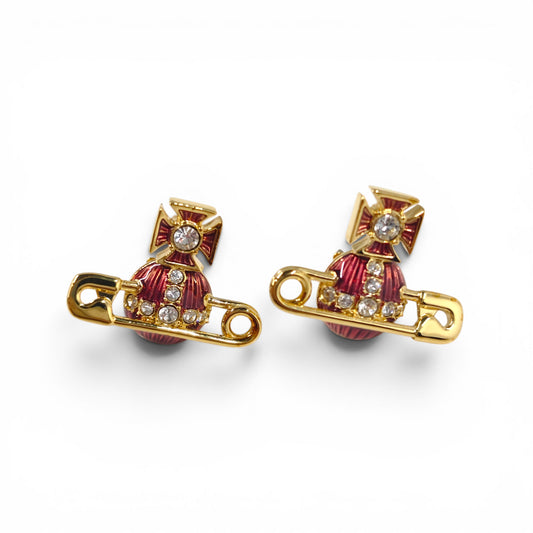 Vivienne Westwood Earring Kitty Pearl Rank A