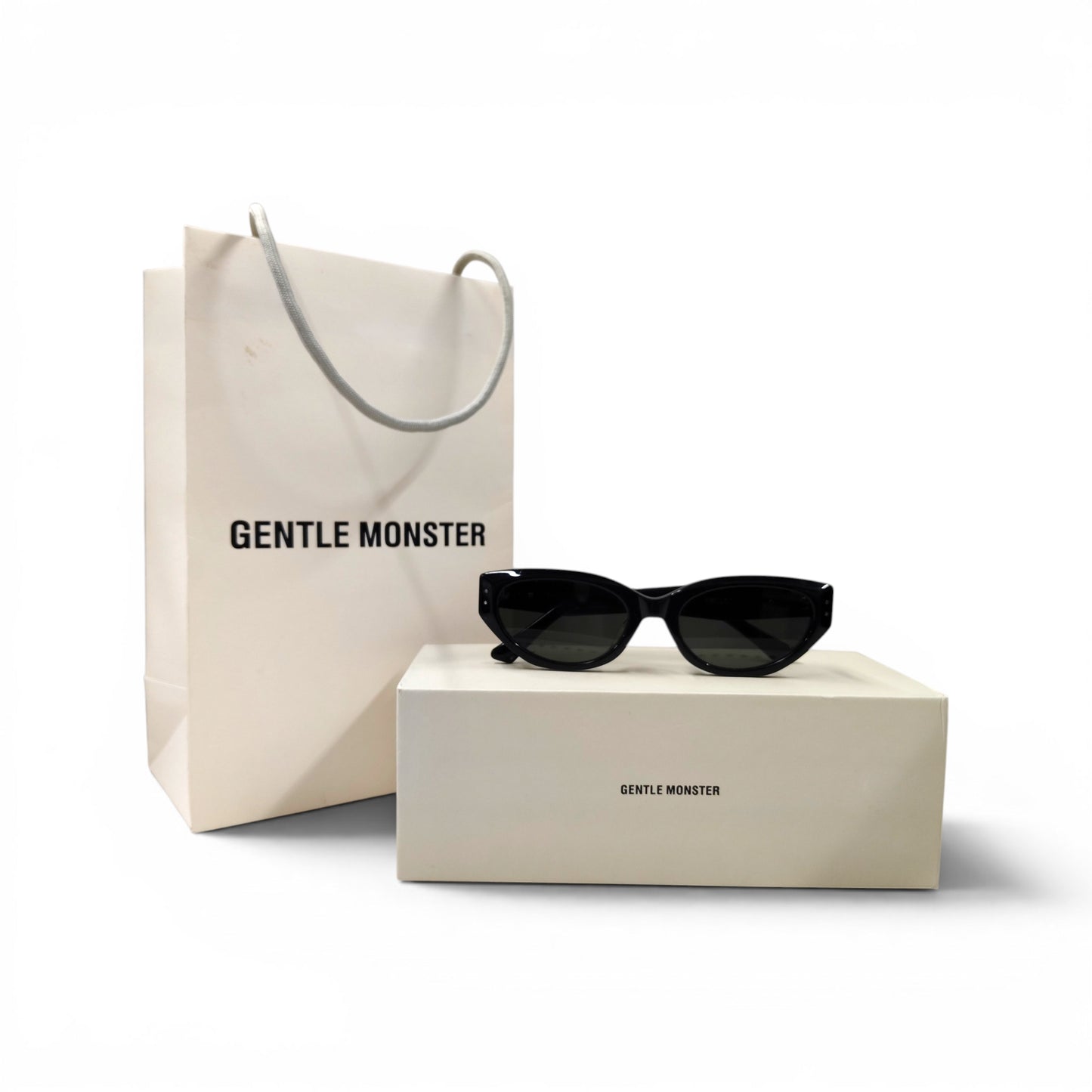 GENTLE MONSTER Sunglasses Black Rocco 01 Rank B