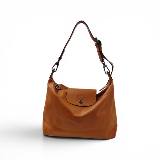 LONGCHAMP Shoulder Bag Brown Le Pliage Xtra Mediem Hobo Bag 10189987504 Rank B