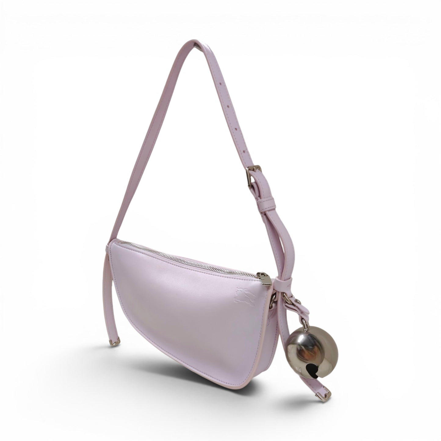 BURBERRY Shoulder Bag 8075853 Rank (B) Pink Stain/Damage