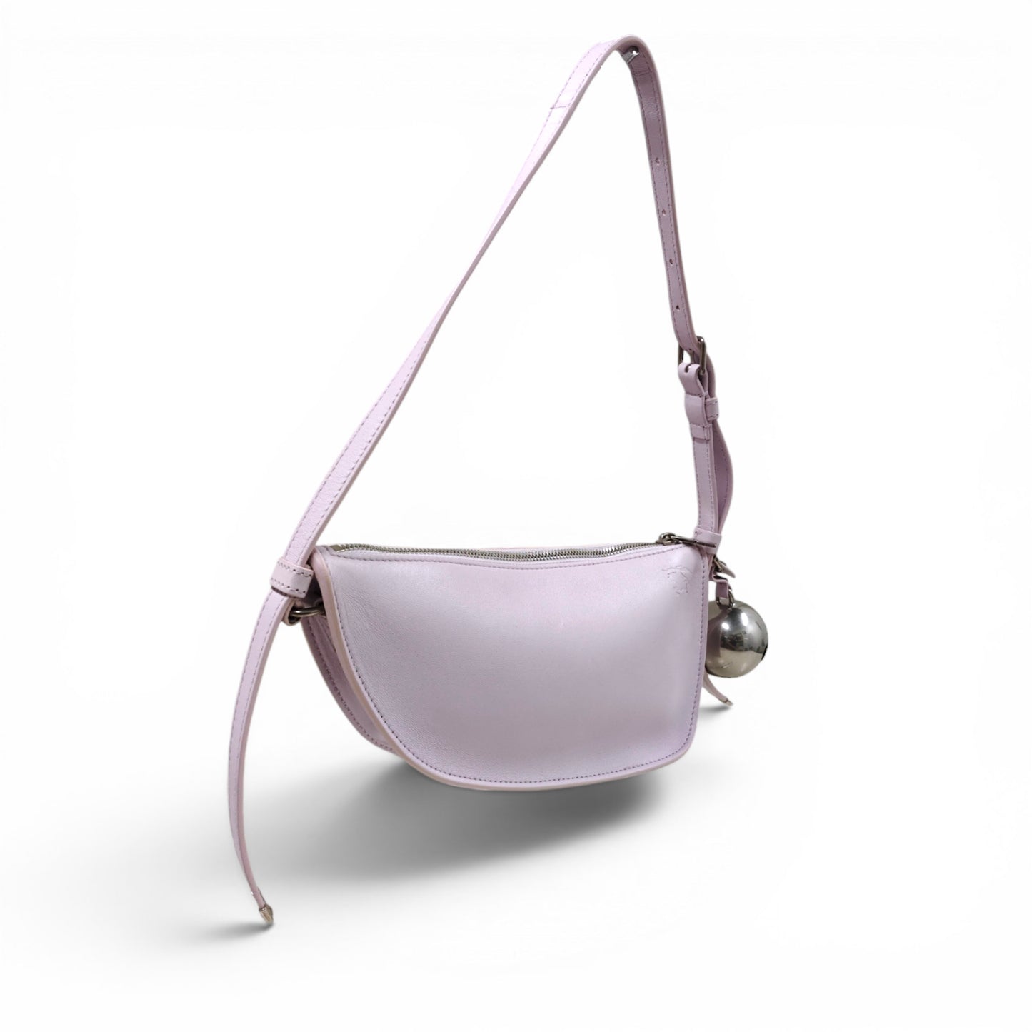 BURBERRY Shoulder Bag 8075853 Rank (B) Pink Stain/Damage