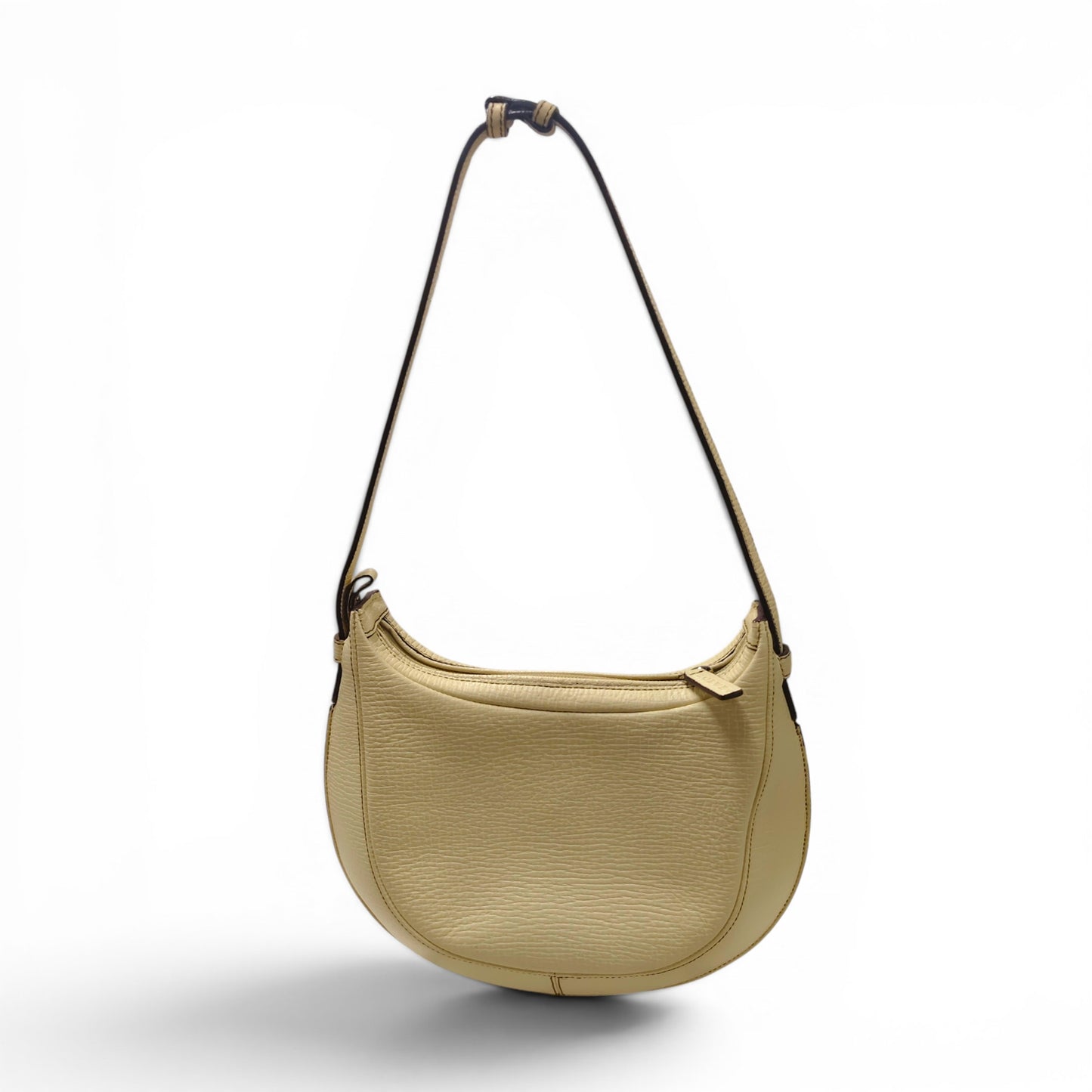 LOEWE Round One Shoulder Bag Ivory L22 Rank B