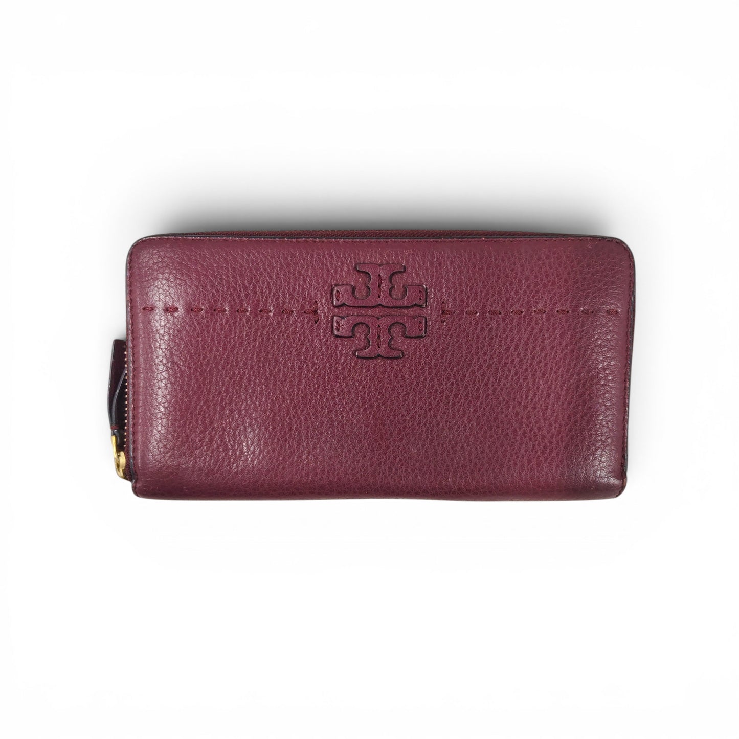 TORY BURCH Long Wallet Burgundy 10006102 Rank B