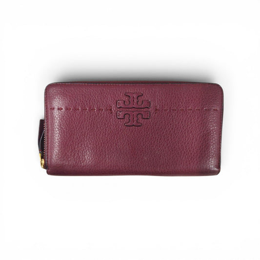 TORY BURCH Long Wallet Burgundy 10006102 Rank B