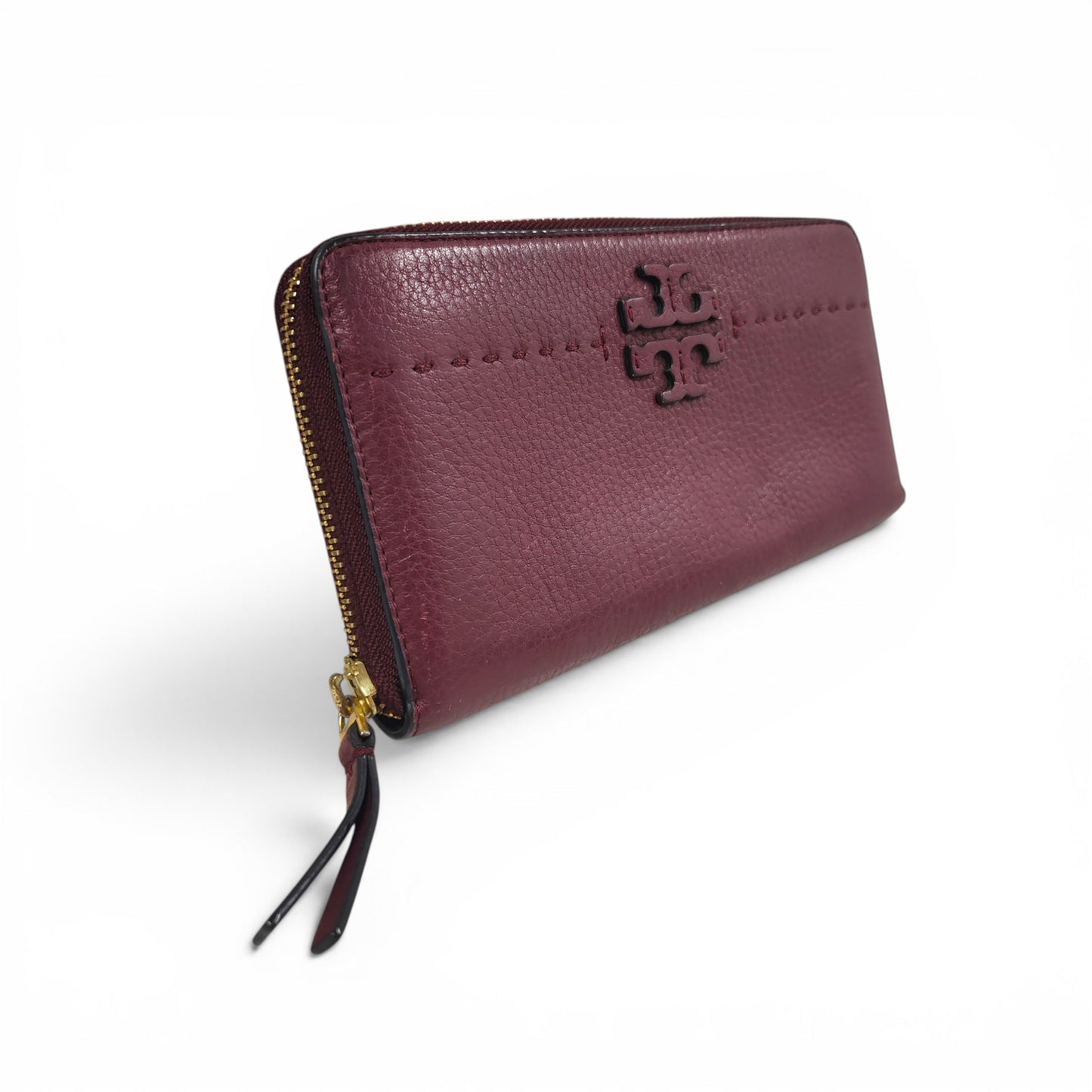 TORY BURCH Long Wallet Burgundy 10006102 Rank B