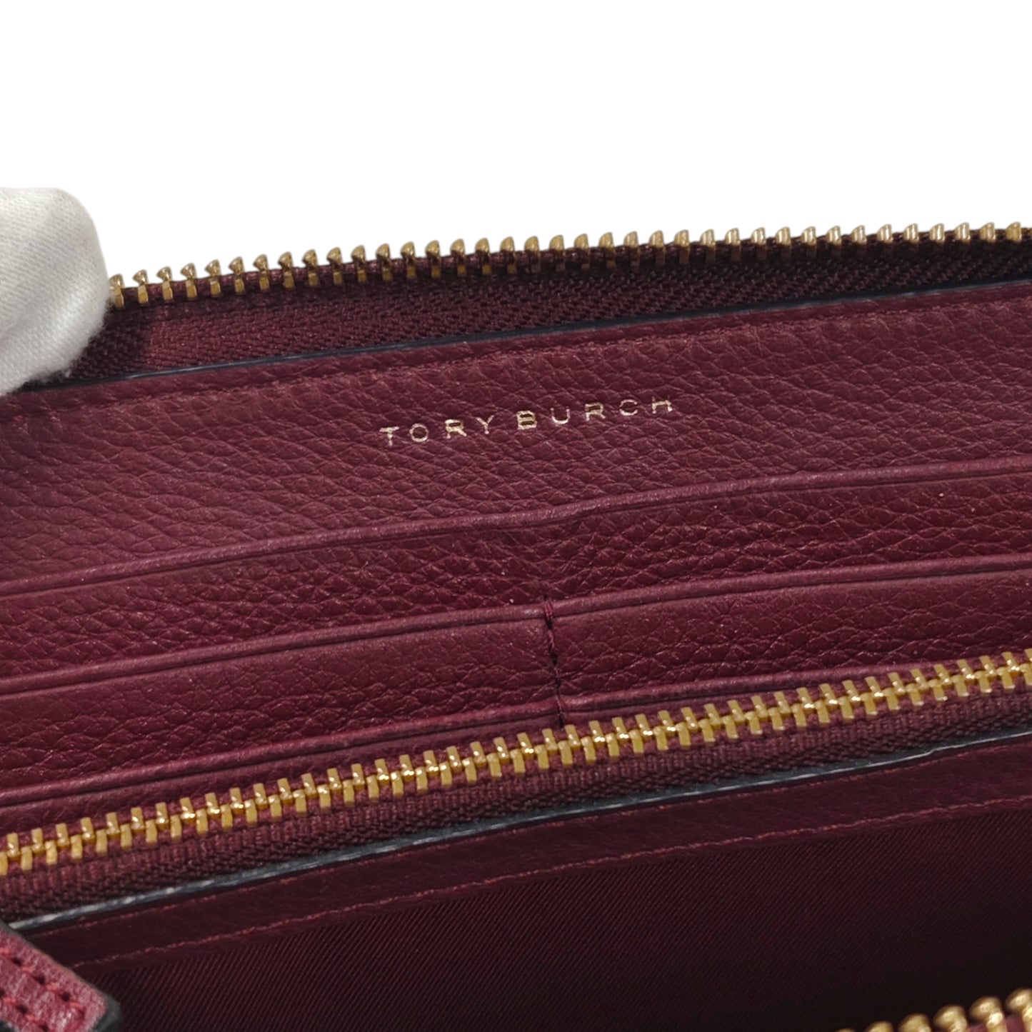 TORY BURCH Long Wallet Burgundy 10006102 Rank B