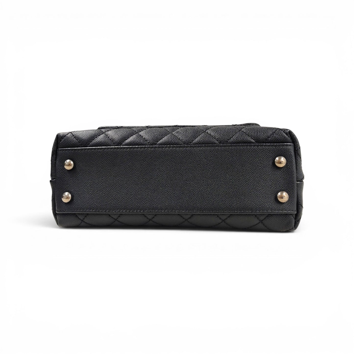 CHANEL 2WAY Bag 23590497 Black *Guaranteed Card* Rank B