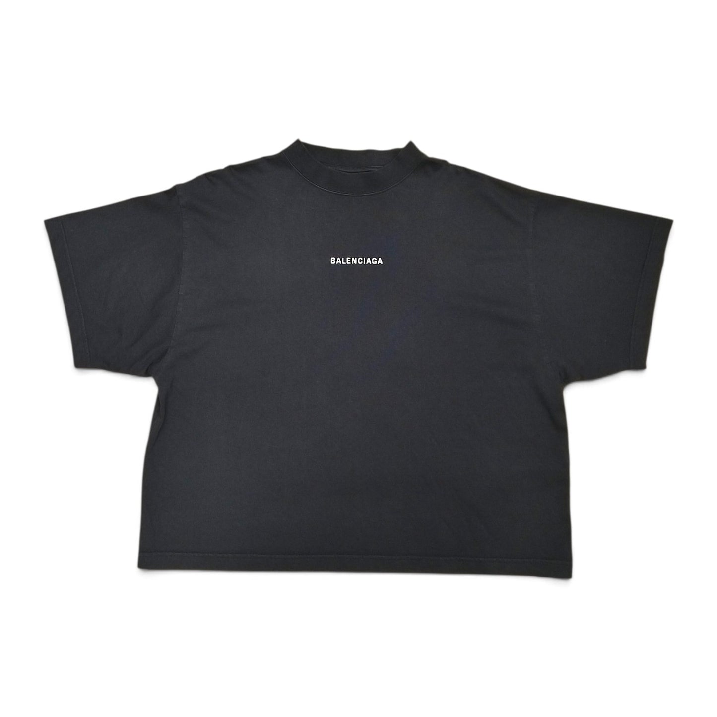 BALENCIAGA T-Shirt Size 2 Mens Black 818431 TPVK1 Rank B
