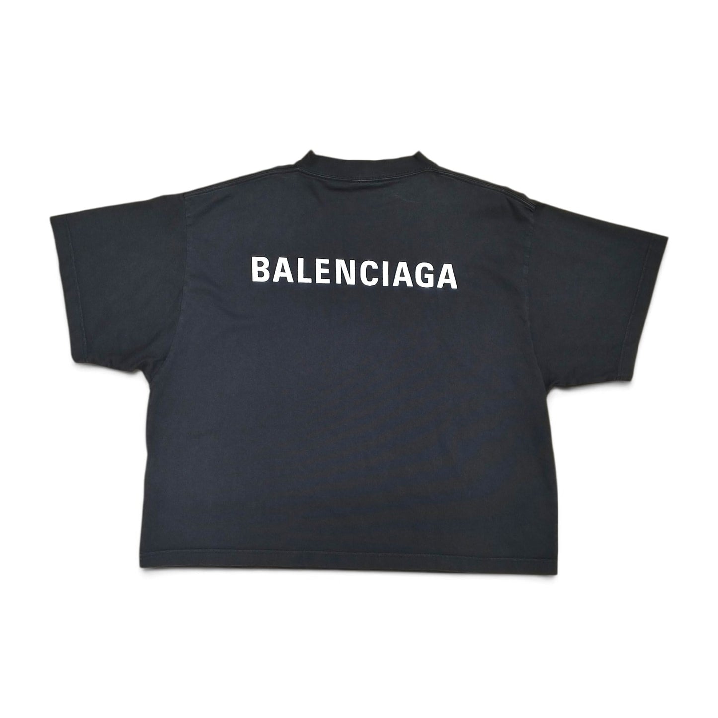 BALENCIAGA T-Shirt Size 2 Mens Black 818431 TPVK1 Rank B