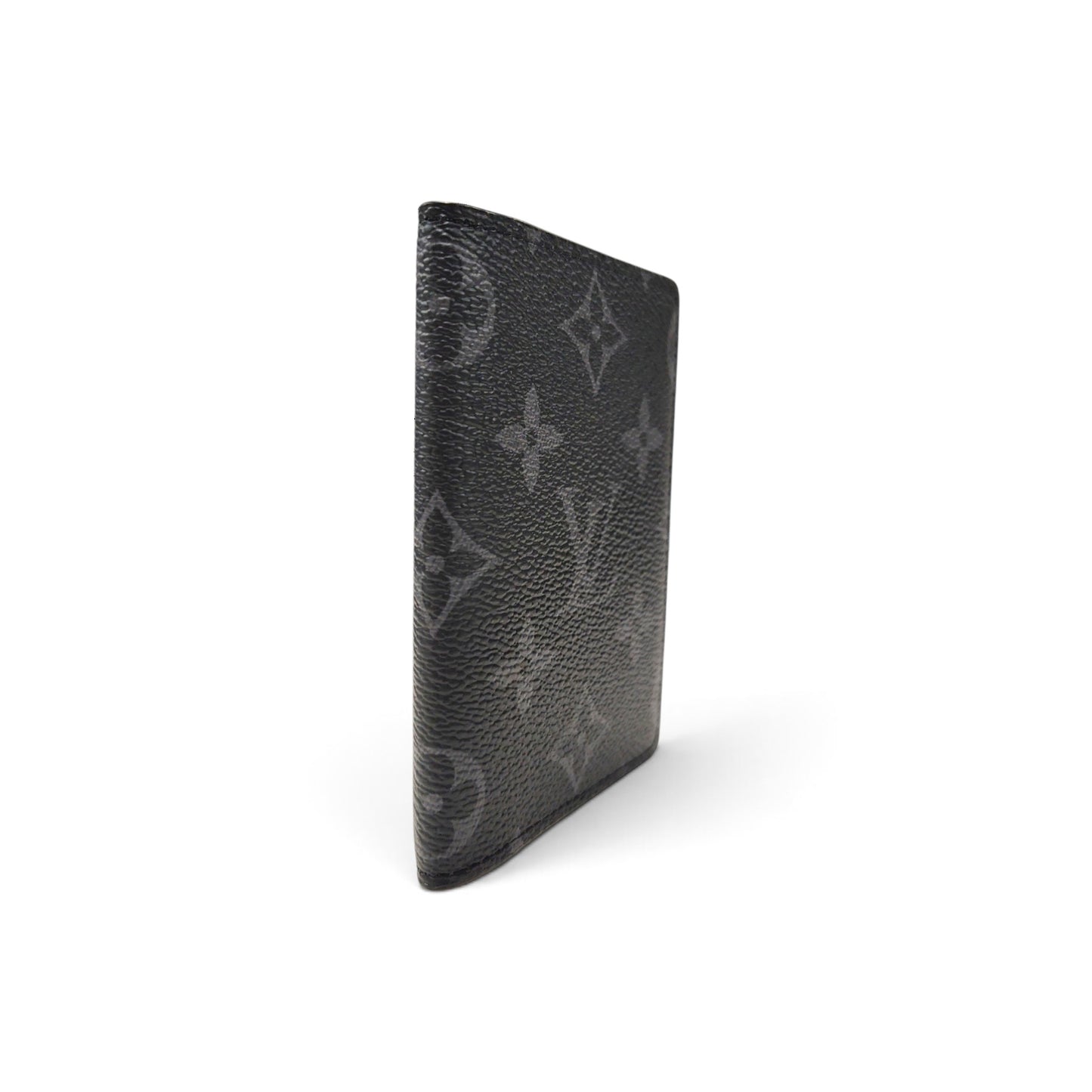 LOUIS VUITTON Card Case Monogram Black *NFC* Rank A