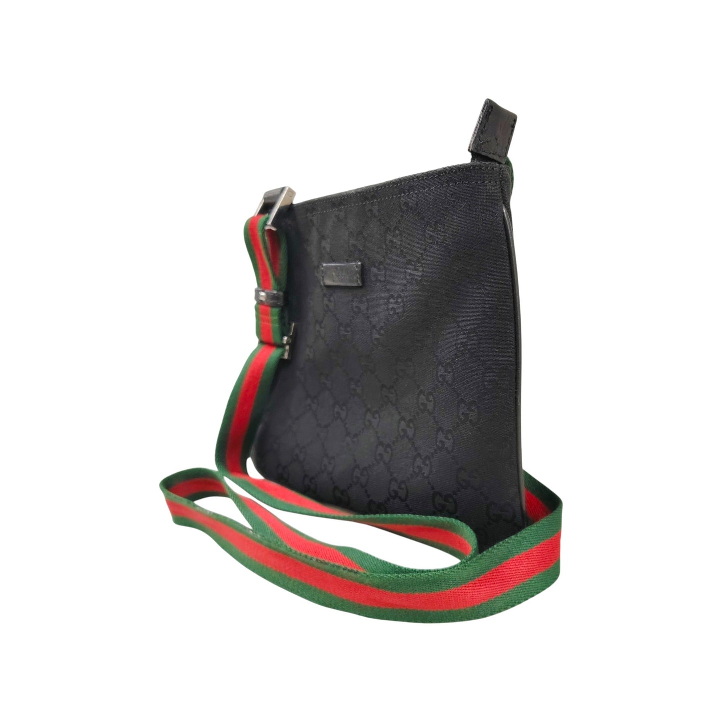 GUCCI Shoulder Bag 146309 527066 Black Rank B