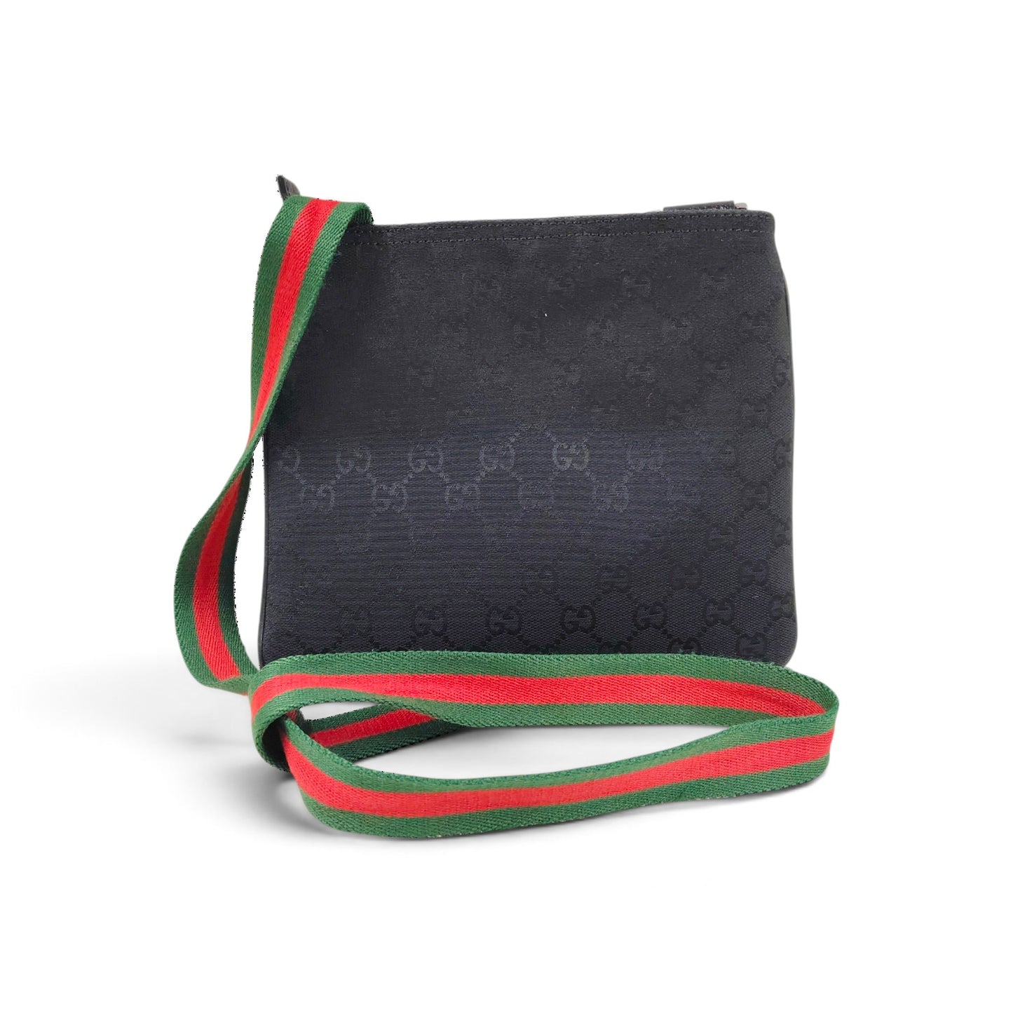 GUCCI Shoulder Bag 146309 527066 Black Rank B