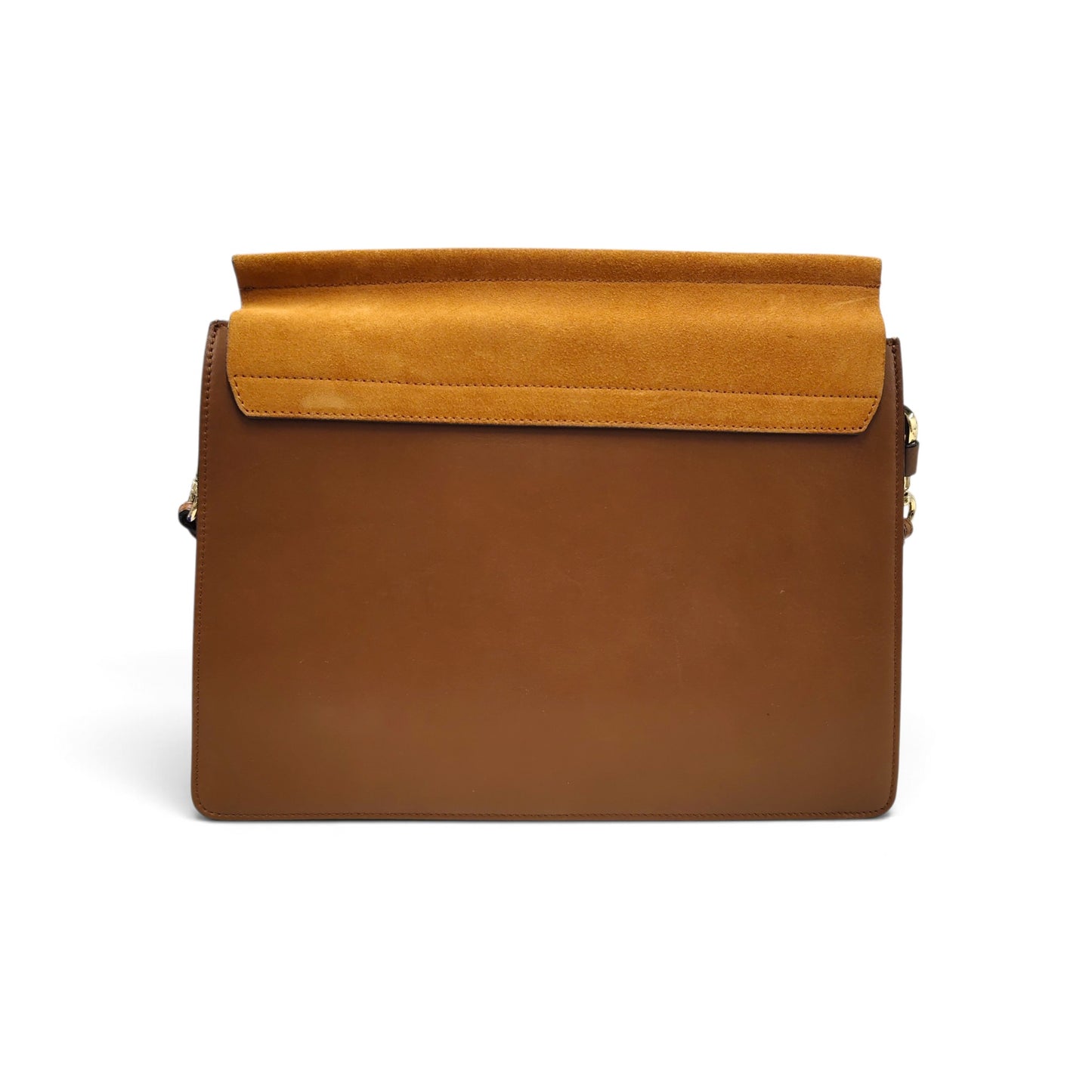 Chloe Shoulder Bag 01-17-50-65 Brown Rank B