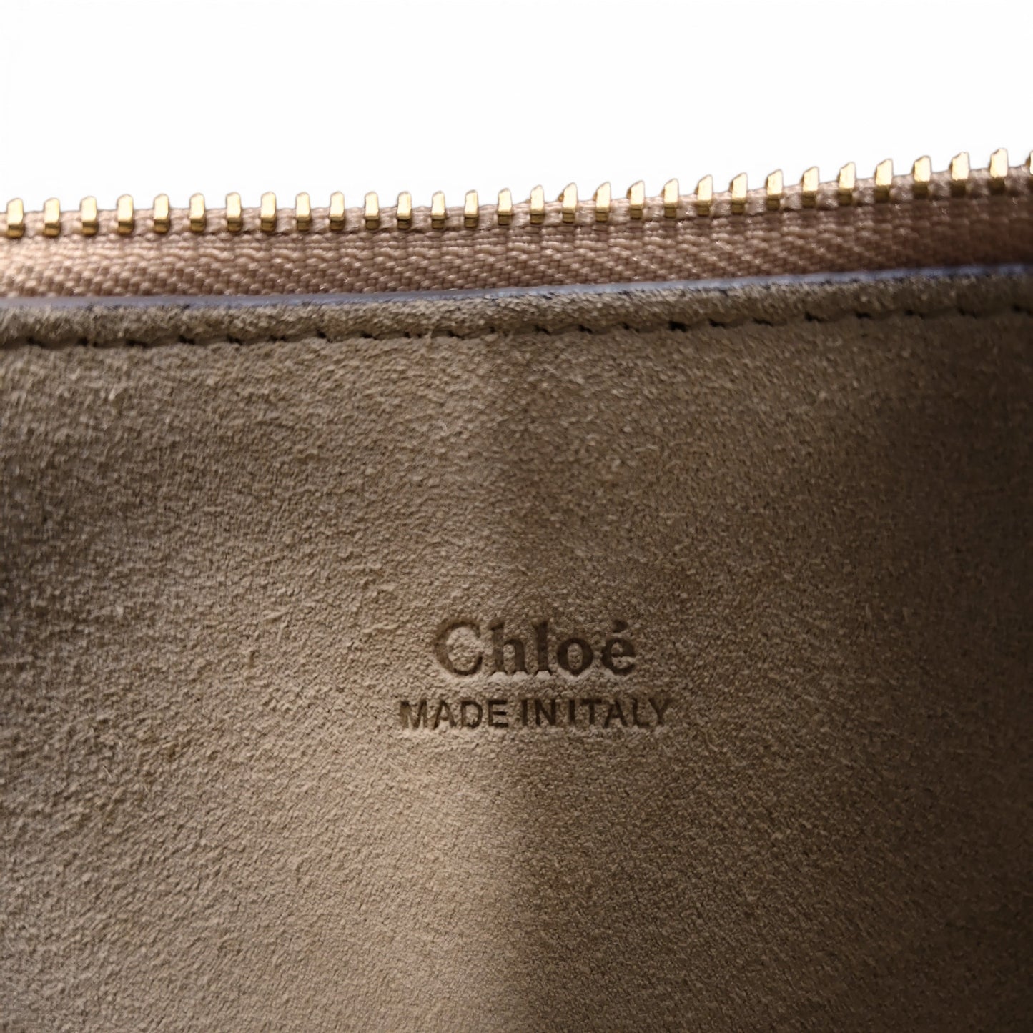 Chloe Shoulder Bag 01-17-50-65 Brown Rank B