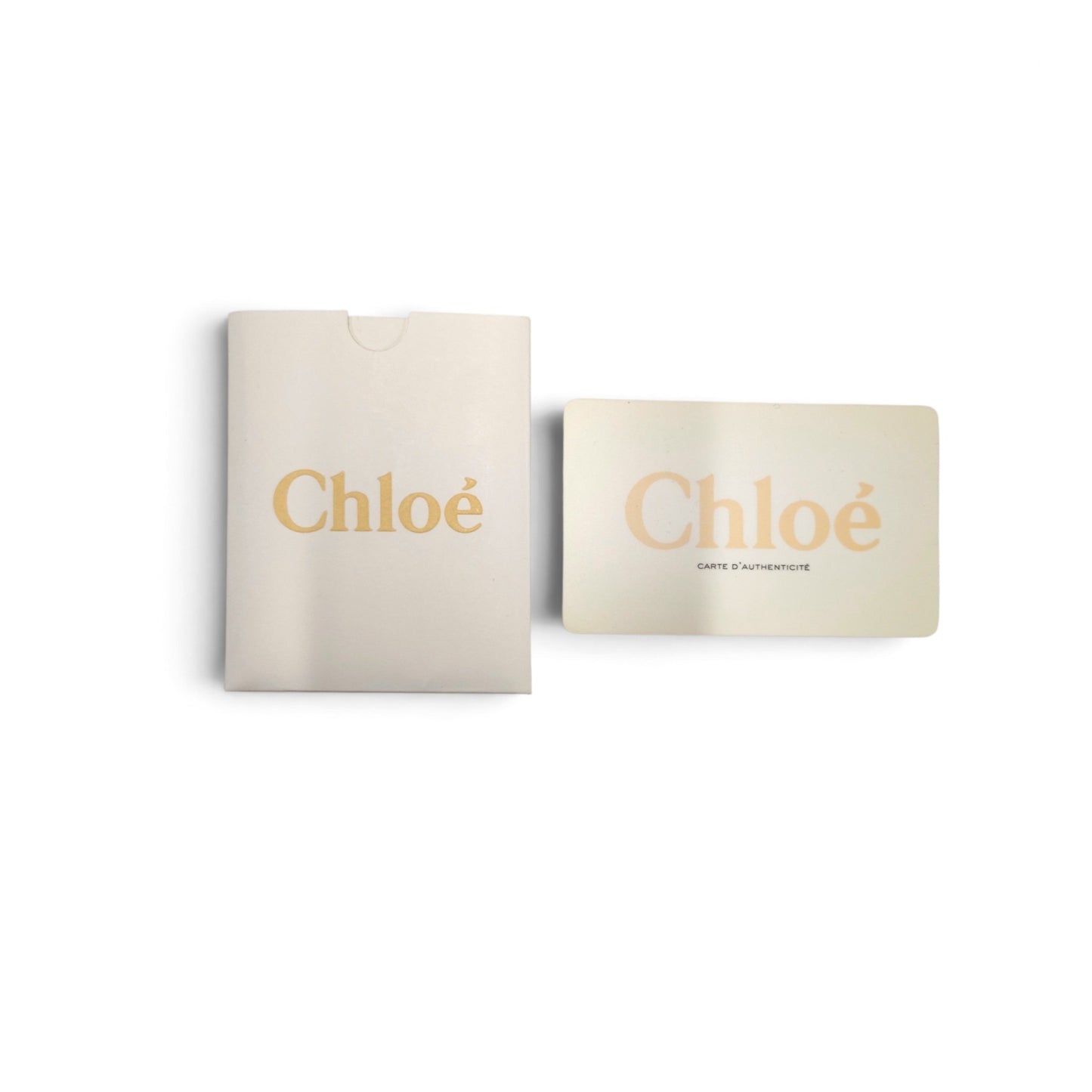 Chloe Shoulder Bag 01-17-50-65 Brown Rank B