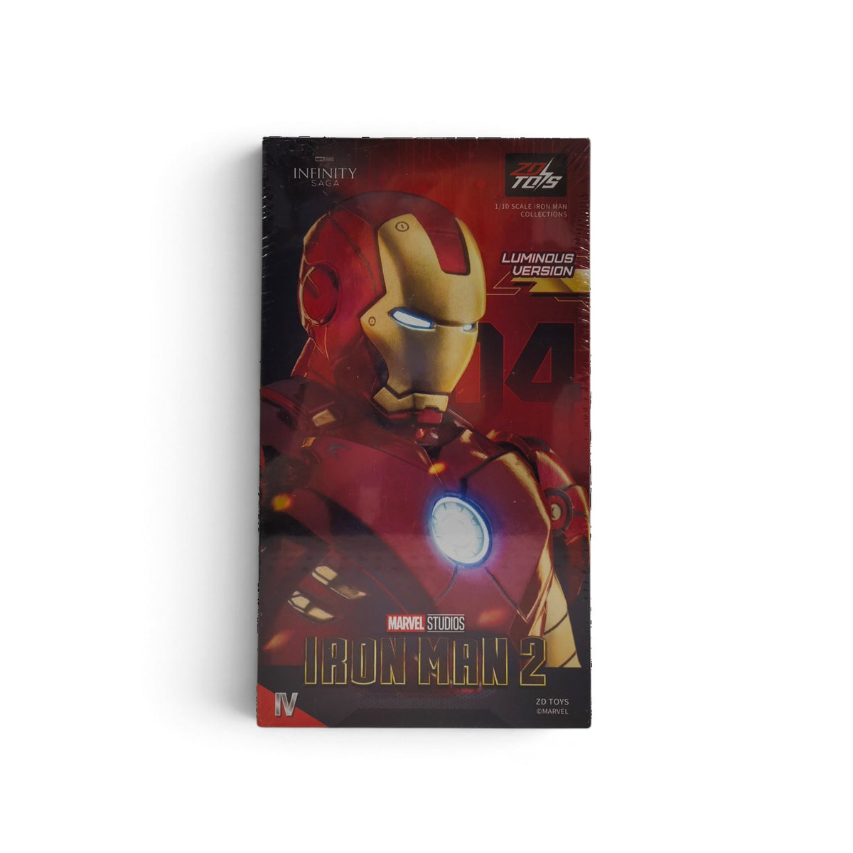 ZD Toys Figure 1907-04 Unused Item - Iron Man MK4 With Lighting Funtion