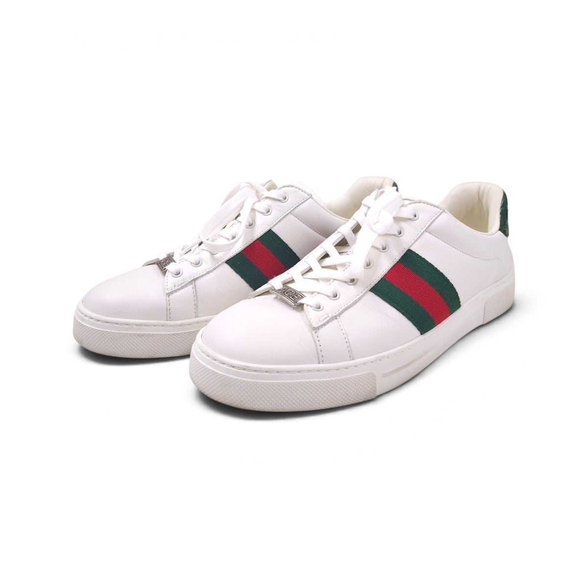 GUCCI Sneaker Size 39 757943 Unisex White Rank (B) Stain