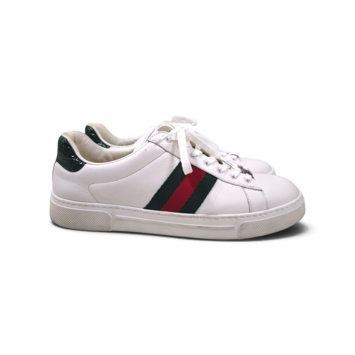 GUCCI Sneaker Size 39 757943 Unisex White Rank (B) Stain